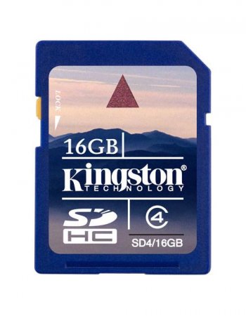 KINGSTON SDHC 16 GB SCHEDA DI MEMORIA