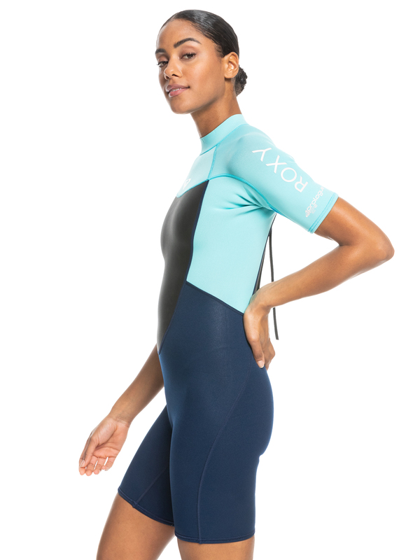 Muta Corta Donna 3mm ZIP Frontale XL Azzurro/Blu - Lemorecn