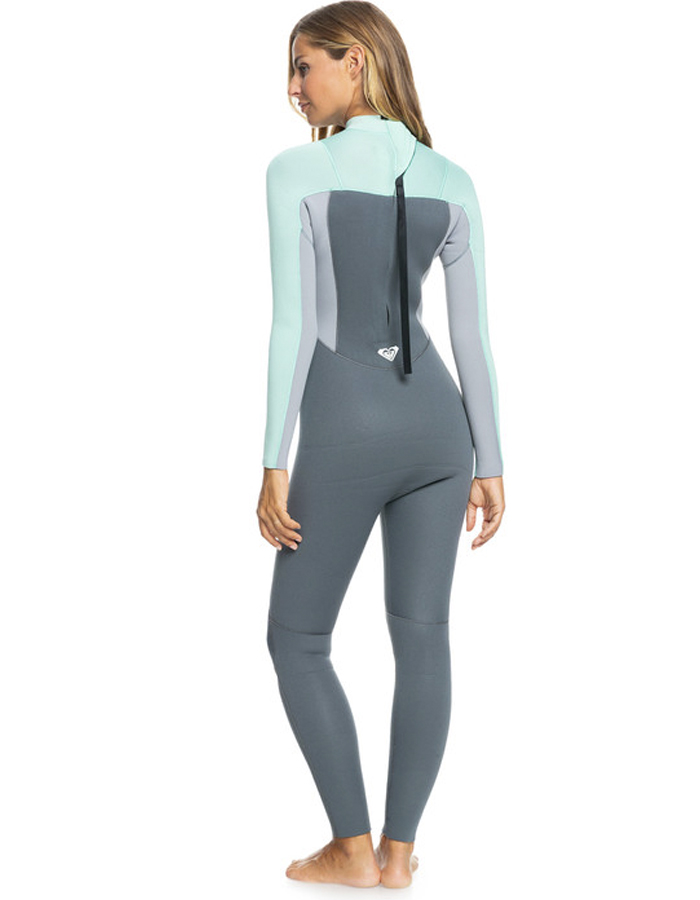 Muta In Neoprene 3/2mm Donna Owntop - Intera, Maniche Lunghe, Ultra Elastiche, Zip Posteriore Per Surf E Immersioni - 4