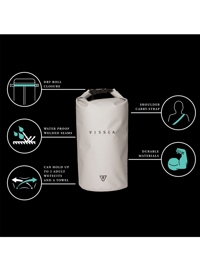 Z&amp;J SPORT Copripiedi Da Surf Con Dry Bag 3L - Impermeabile Per Skateboard E Nuoto