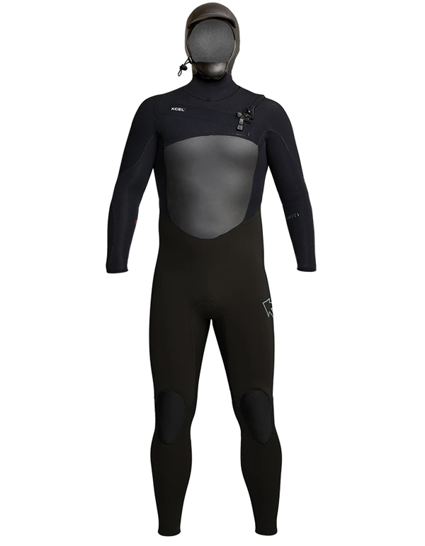 Xcel hooded wetsuit top
