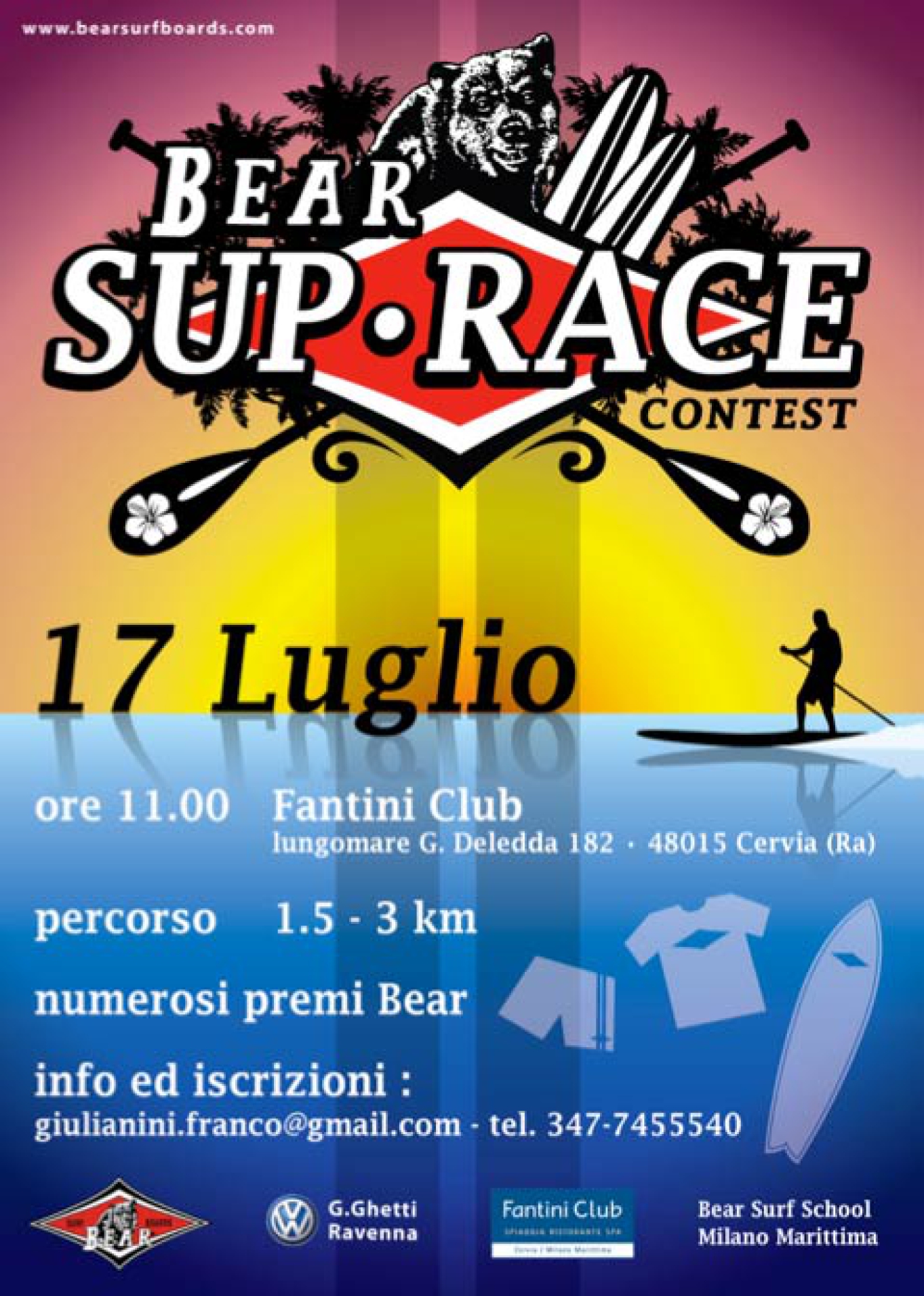 bear sup race cup stand up paddle contest