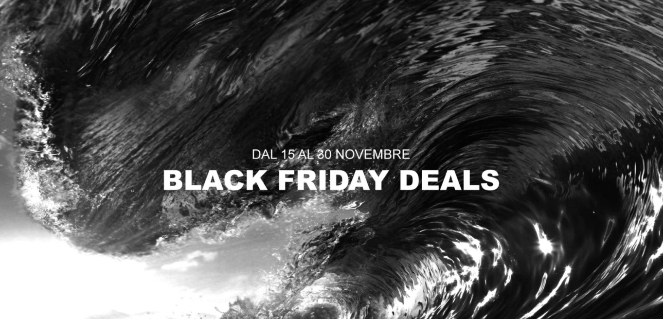 BLACK FRIDAY: SCONTI FINO AL 50%, EXTRA 10, OMAGGI NEL CARRELLO E MOLTO ALTRO...