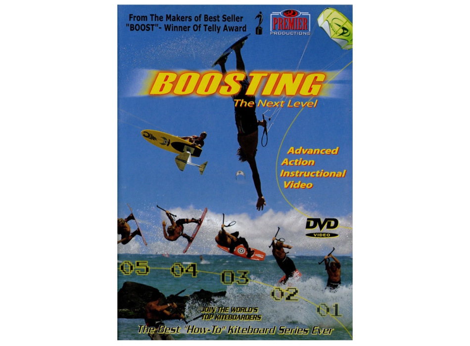 DVD didattico kitesurfing imparare Boosting 2