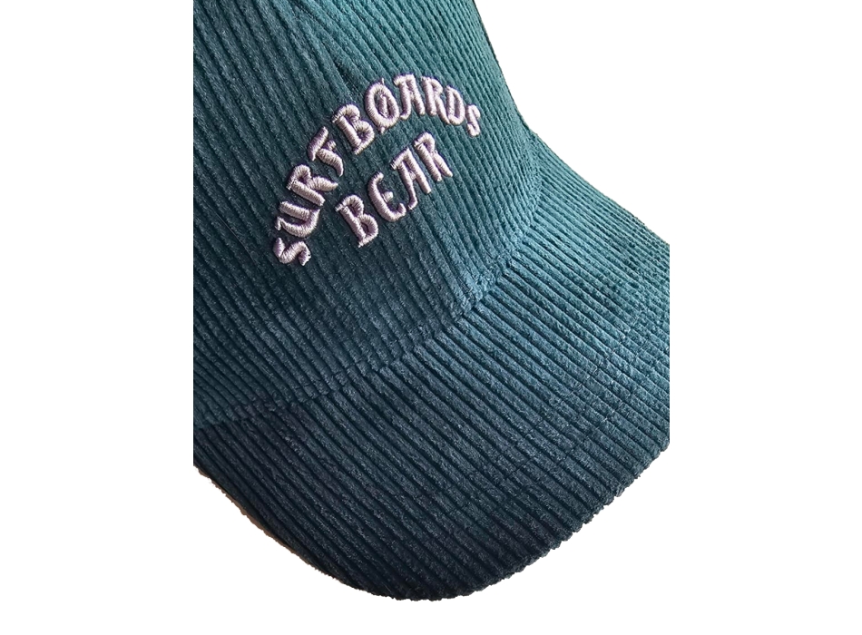 BEAR SURFBOARDS BASEBALL CAPPELLO CORDUROY