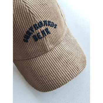 BEAR SURFBOARDS BASEBALL CAPPELLO CORDUROY KHAKI