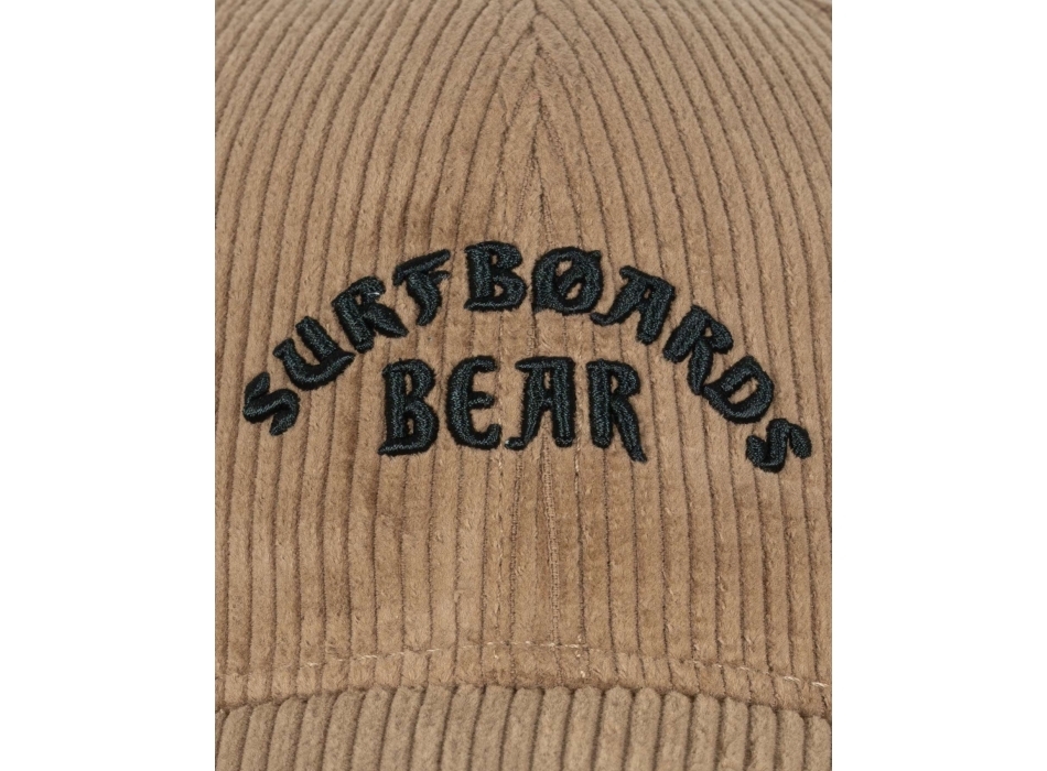 BEAR SURFBOARDS BASEBALL CAPPELLO CORDUROY KHAKI