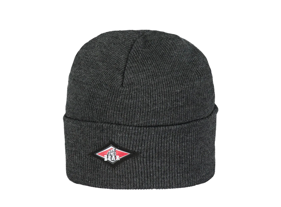 BEAR SURFBOARDS BERRETTO BEANIE DARK GREY MELANGE
