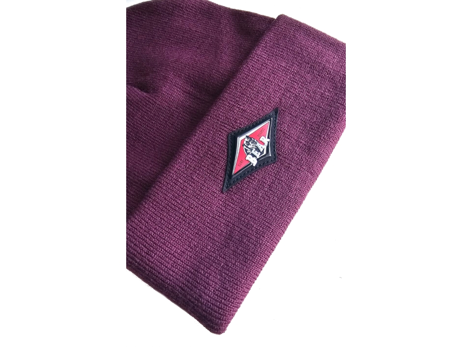 BEAR SURFBOARDS BERRETTO BEANIE LOGO CHERRY LACQUER