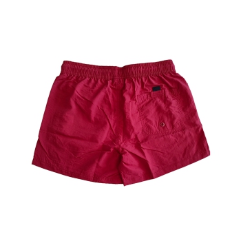 BEAR SURFBOARDS BOARDSHORTS MALIBU VOLLEY STRIPES SCARLET SAGE