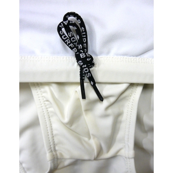 BEAR SURFBOARDS COSTUME LYCRA SLIP STRIPES WHITE