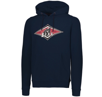 BEAR SURFBOARDS FELPA LOGO CON CAPPUCCIO SKY CAPTAIN