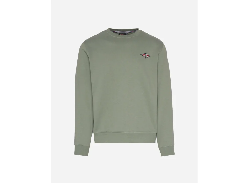 BEAR SURFBOARDS FELPA SMALL LOGO GIROCOLLO SHADOW