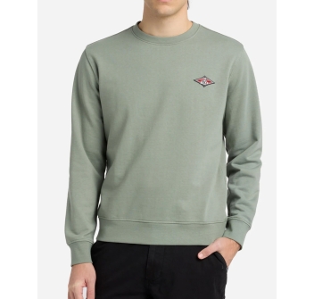 BEAR SURFBOARDS FELPA SMALL LOGO GIROCOLLO SHADOW