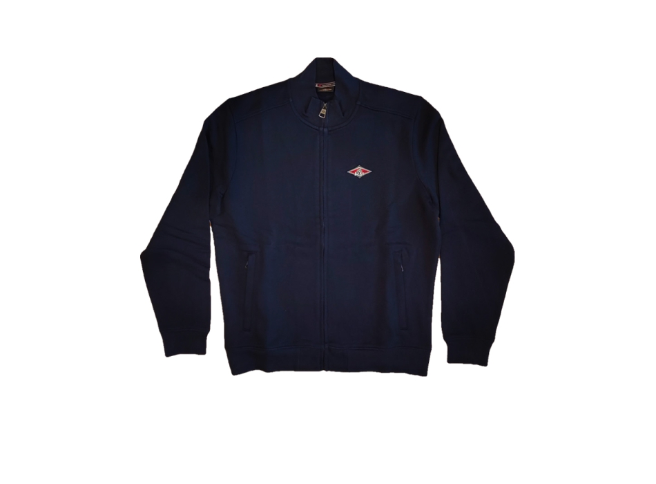 BEAR SURFBOARDS FELPA TRACK TOP ZIP SKY CAPTAIN