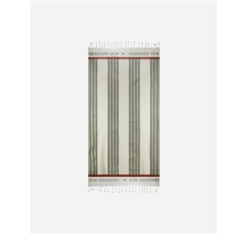 BEAR SURFBOARDS FOUTA STRIPES TELO MARE GREEN