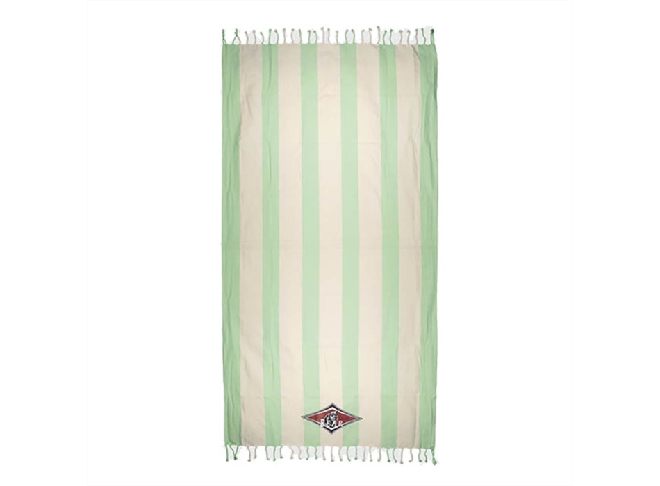 BEAR SURFBOARDS FOUTA STRIPES TELO MARE GREEN