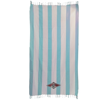 BEAR SURFBOARDS FOUTA TELO MARE ARUBA BLUE