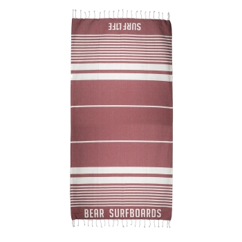 BEAR SURFBOARDS FOUTA TELO MARE RED