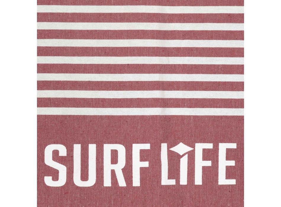 BEAR SURFBOARDS FOUTA TELO MARE RED