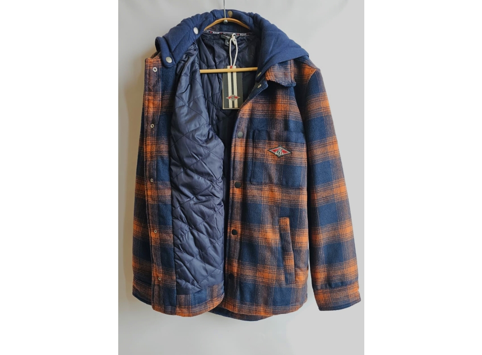 BEAR SURFBOARDS GIACCA FURRY JACKET ALL OVER PRINT