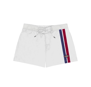 BEAR SURFBOARDS ICON VOLLEY SHORTS OPTICAL WHITE