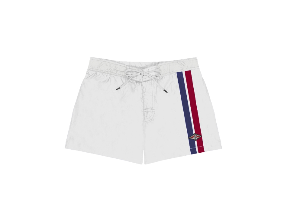 BEAR SURFBOARDS ICON VOLLEY SHORTS OPTICAL WHITE