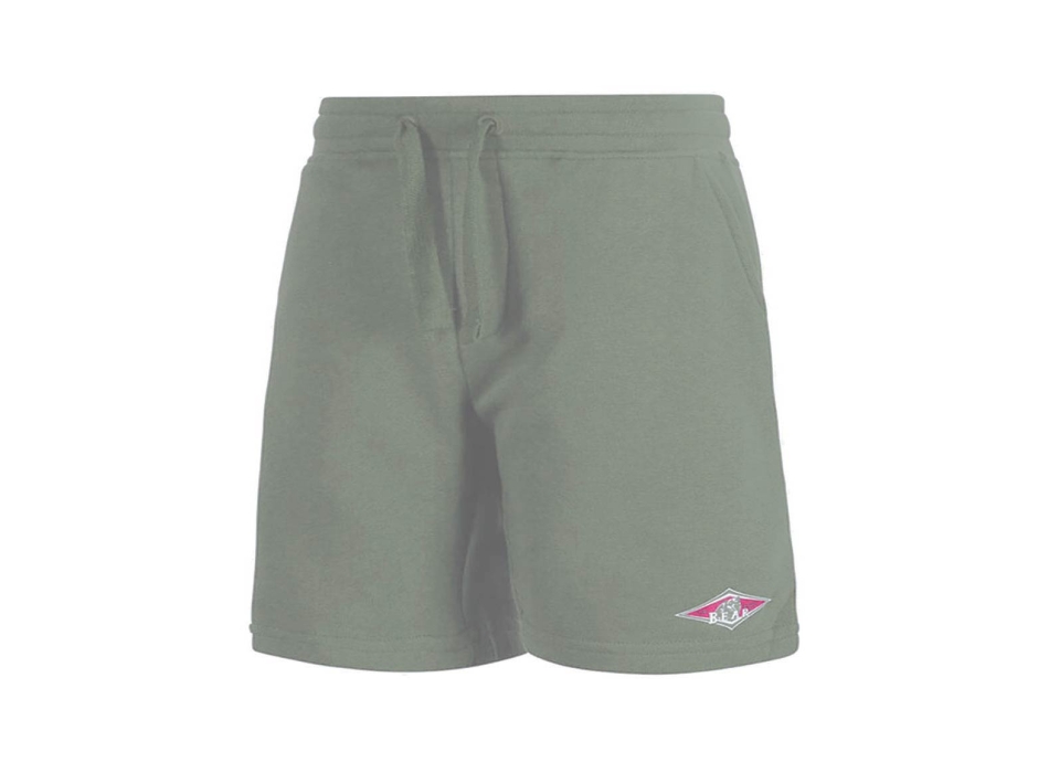 BEAR SURFBOARDS PANTALONI CORTI IN FELPA SMALL LOGO SHADOW