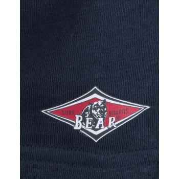 BEAR SURFBOARDS PANTALONI CORTI IN FELPA SMALL LOGO SKY CAPTAIN