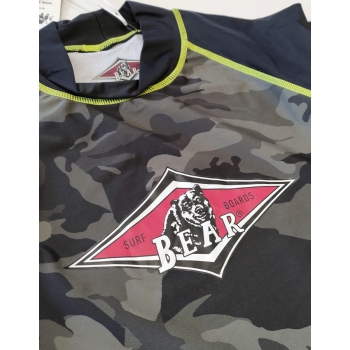 BEAR SURFBOARDS RASHGUARD ALLOVER PRINT