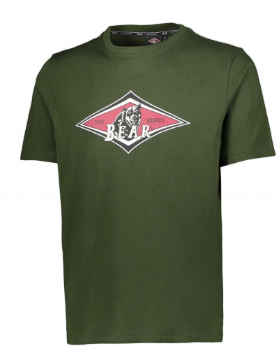 Bear Surfboards T-shirt Logo Dress Blue. Acquista online