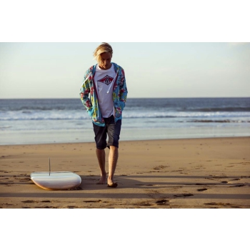 BEAR SURFBOARDS T-SHIRT LOGO OFF WHITE