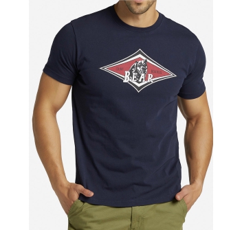 BEAR SURFBOARDS T-SHIRT LOGO SKY CAPTAIN 