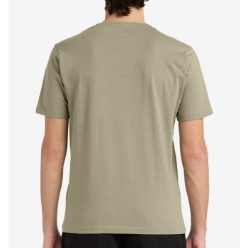 BEAR SURFBOARDS T-SHIRT SMALL LOGO BROWN RICE