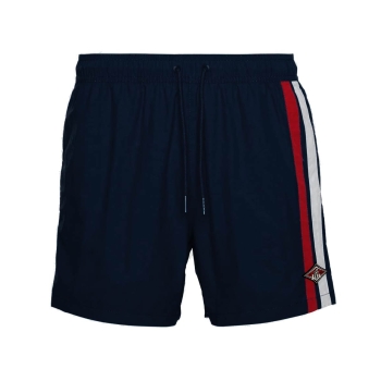 BEAR SURFBOARDS VOLLEY STRIPES SHORTS DRESS BLUE