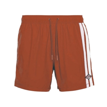 BEAR SURFBOARDS VOLLEY STRIPES SHORTS LANGOUSTINO