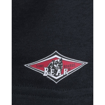 BEAR WALKSHORTS BERMUDA SHORTS SMALL LOGO BLACK