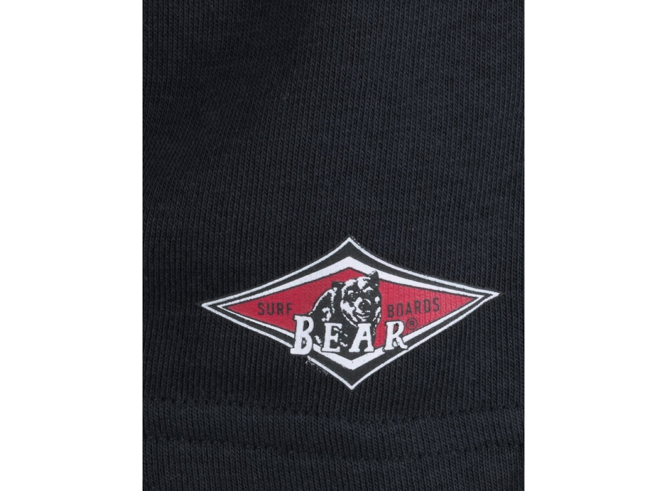BEAR WALKSHORTS BERMUDA SHORTS SMALL LOGO BLACK