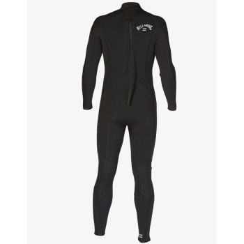 BILLABONG 3/2 ABSOLUTE MUTA BACKZIP BLACK