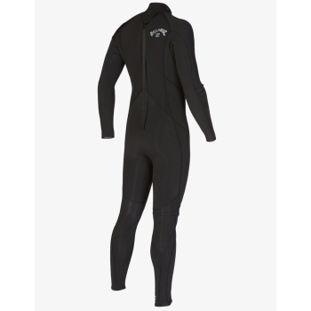 BILLABONG 3/2 ABSOLUTE MUTA BACKZIP BLACK