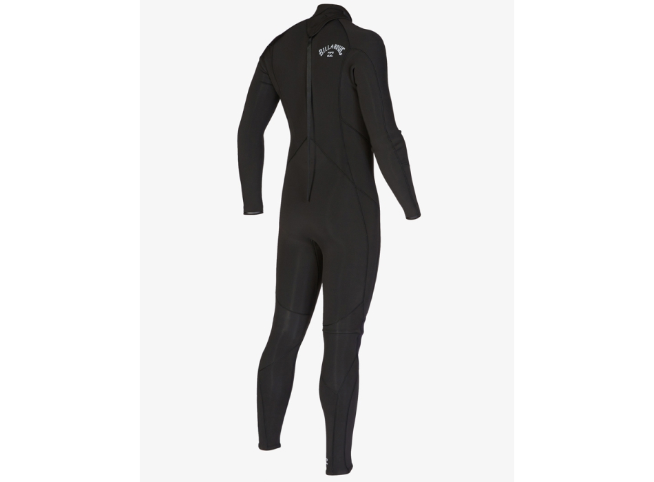 BILLABONG 3/2 ABSOLUTE MUTA BACKZIP BLACK