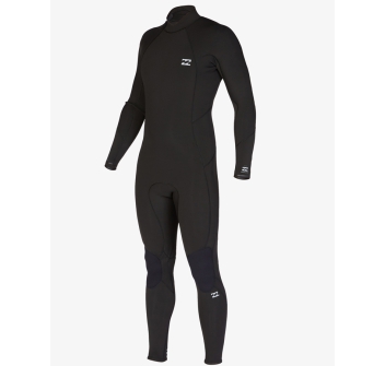 BILLABONG 3/2 ABSOLUTE MUTA BACKZIP BLACK