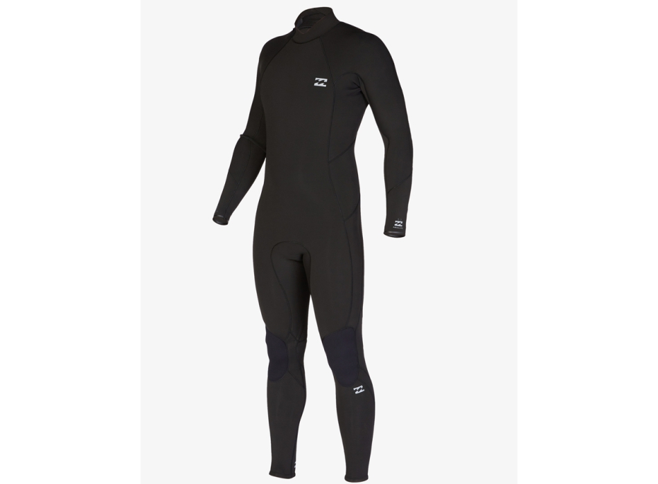 BILLABONG 3/2 ABSOLUTE MUTA BACKZIP BLACK