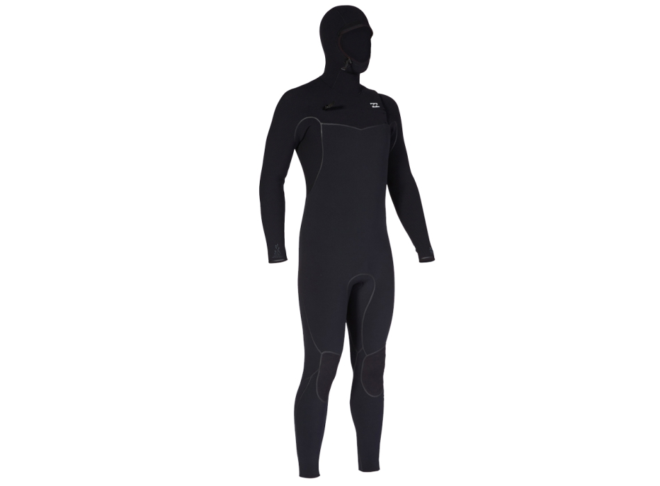 BILLABONG 5/4 FURNACE CHEST ZIP CON CAPPUCCIO MUTA INVERNALE