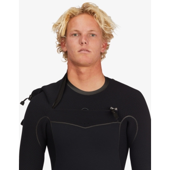 BILLABONG 5/4 FURNACE CHEST ZIP CON CAPPUCCIO MUTA INVERNALE