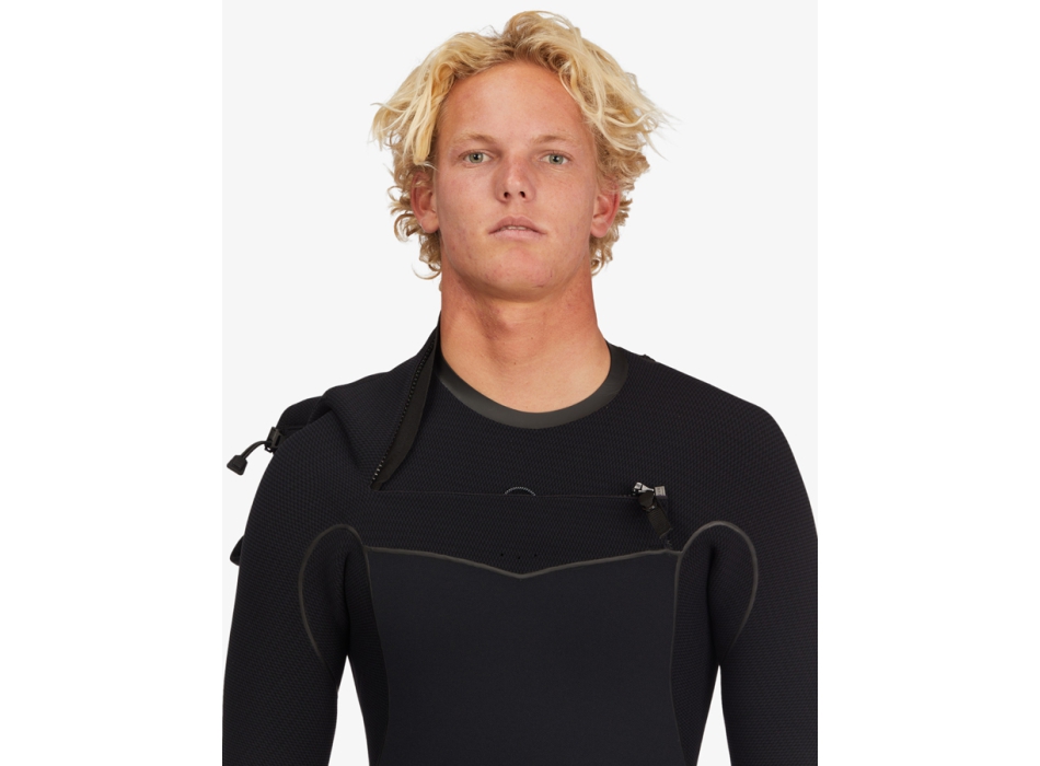BILLABONG 5/4 FURNACE CHEST ZIP CON CAPPUCCIO MUTA INVERNALE