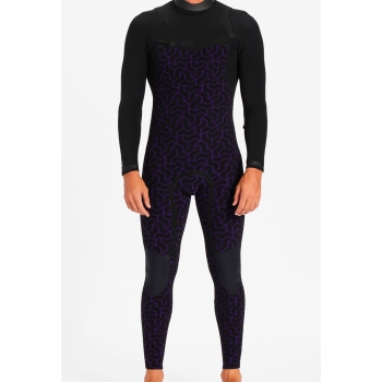 BILLABONG 5/4 FURNACE CHEST ZIP CON CAPPUCCIO MUTA INVERNALE