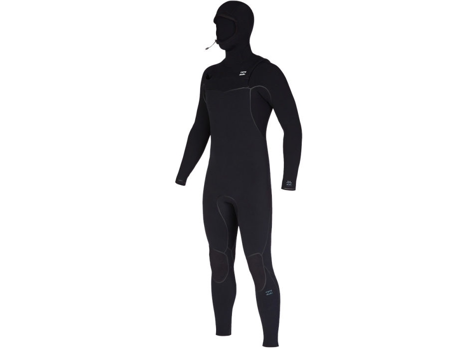 BILLABONG 5/4 FURNACE CHEST ZIP CON CAPPUCCIO MUTA INVERNALE