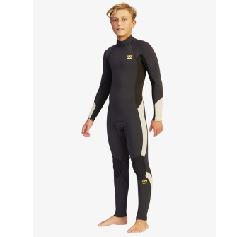 BILLABONG ABSOLUTE 4/3 MM BACK ZIP MUTA RAGAZZO