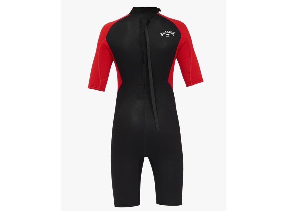 BILLABONG INTRUDER 2/2 MM BACK ZIP MUTA CORTA RAGAZZO 